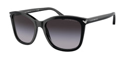 50178G Shiny Black Frame | gradient grey Lens