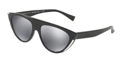 005/6G Crystal Black Frame | Grey Mirror Black Lens