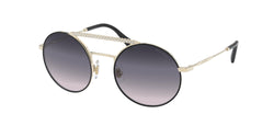 AAVGR0 Pale Gold / Black Frame | gradient violet mirror silver Lens