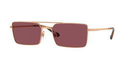 Rose Gold Frame | Purple Polarized Lens