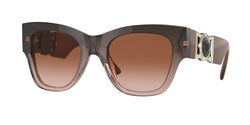 533213 Transparent Brown Gradient Beige Frame | Brown Gradient Lens