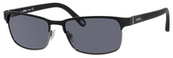 Matte Black Ruthenium EF8P Frame | Gray Polarized Y2 Lens