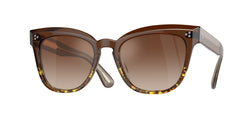 Espresso/382 Gradient Frame | Dark Brown Gradient Mirror Lens