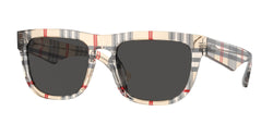 Vintage Check Frame | Dark Grey Lens