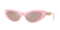 Perla Pastel Pink Frame | Light Pink Mirror Silver Lens