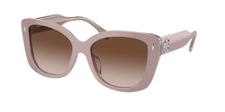 Pearlized Pink Frame | Light Brown Gradient Dark Brown Lens