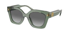 Transparent Sage Frame | Light Grey Gradient Dark Grey Lens