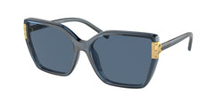 Transparent Blue Frame | Dark Blue Lens