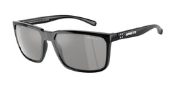 Black Recycled Frame | Grey Mirror Silver 80 Polar Lens