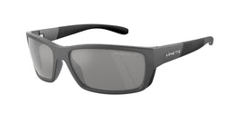 Medium Grey / Black Matte / Shiny Frame | Grey Mirror Silver 80 Polar Lens