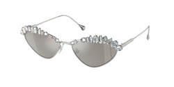 Silver Frame | Light Grey Mirror Silver Lens