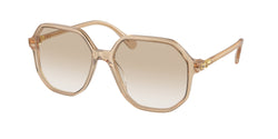 Opaline Light Brown Frame | Gradient Light Grey Lens