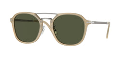 Opal Beige Frame | Green Lens