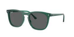 Transparent Green Frame | Dark Grey Lens