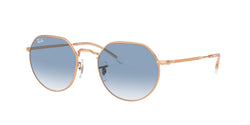 Rose Gold Frame | Clear & Blue Lens