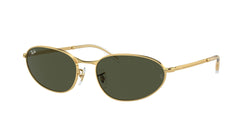 Gold Frame | Green Lens