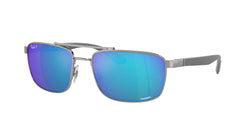 Gunmetal Frame | Green & Blue Lens