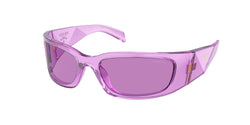 Transparent Ametyst Frame | Purple Lens