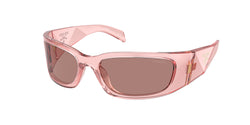 Transparent Peach Frame | Light Brown Lens