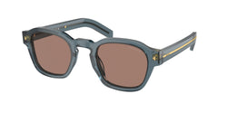 Transparent Ocean Frame | Brown Mirror Internal Grey Lens