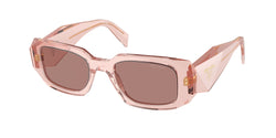 Transparent Peach Frame | Light Brown Lens