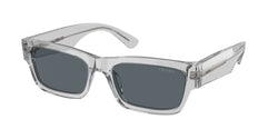 Crystal Grey Frame | Blue Lens