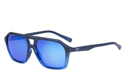 Matte Black Fade To Blue Frame | BLUE HAWAII Lens