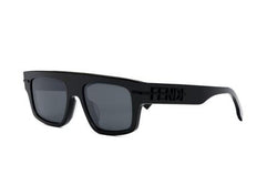 Acetate Shiny Black Frame | Smoke Lens