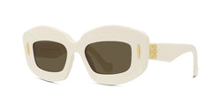 25E Acetate Shiny Ivory Frame | Brown Lens