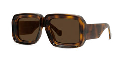 Injected Frame | Organic Mirrored Brown Lenses Lens