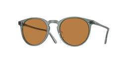 Dusty Aqua Frame | Cognac Lens
