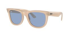 Opal Beige & Honey Frame | Light Blue Lens