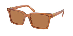 Caramel Trasparent Frame | Brown Lens