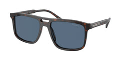 Radica Tortoise Frame | Dark Blue Lens