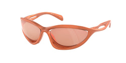 Metallized Orange Frame | Orange Mirror Red Lens