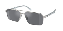 Silver Frame | Dark Grey Flash Silver Lens