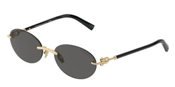 Pale Gold Frame | Dark Grey Lens