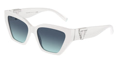 Bright White Frame | Azure Gradient Blue Lens