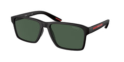 Black Rubber Frame | Tuning Dark Green Lens