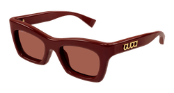 Burgundy 003 Frame | BROWN Lens