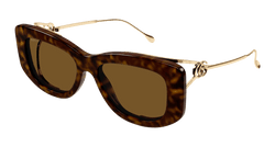 Havana/GOLD 002 Frame | BROWN Lens