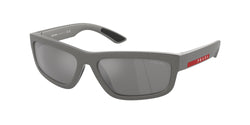 Grey Metal Frame | Grey Mirror Silver Lens