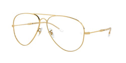 Gold Frame | Clear/Blue Lens