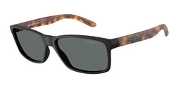 227381 Rubber Black Frame | Polarized Dark Grey Lens