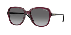 298911 Transparent Cherry Frame | Gradient Dark Grey Lens