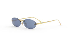 Metal Shiny Endura Gold Frame | Blue Lens