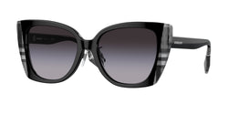 Black / Check White Black Frame | Grey Gradient Lens