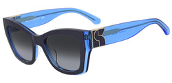 Pjp Blue Frame | 9O DARK GREY SHADED O Lens