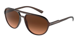 329578 Transparent Tobacco Frame | Orange Gradient Brown Lens