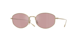 Soft Gold Frame | Magenta Photochromic Lens